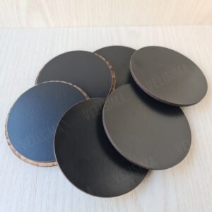 TAPA FIBROFACIL NEGRA 8X8 VELA