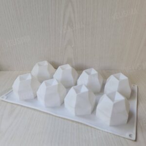 MOLDE DE SILICONA DIAMANTE X 8