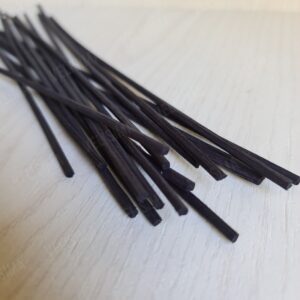 VARILLA RATTAN NEGRA SET X 5