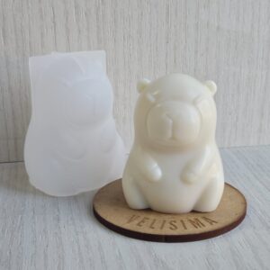 MOLDE DE SILICONA CAPIBARA POR UNIDAD