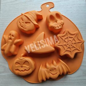 MOLDE DE SILICONA HALLOWEEN
