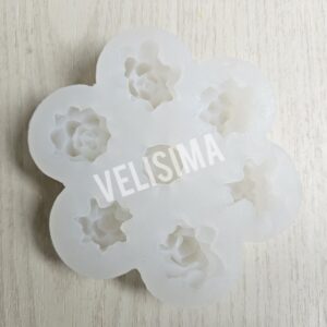 MOLDE DE SILICONA MIX SUCULENTAS