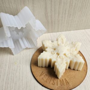 MOLDE DE SILICONA COPO DE NIEVE POR UNIDAD