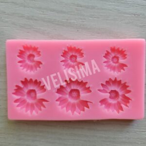 MOLDE DE SILICONA MARGARITAS MINI N°1