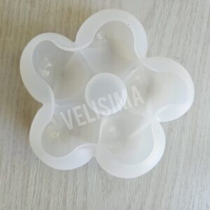 MOLDE DE SILICONA PORTA VELA BURBUJA