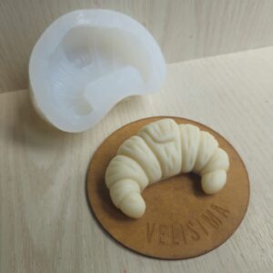 MOLDE DE SILICONA MEDIALUNA POR UNIDAD