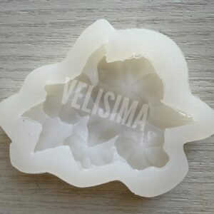 MOLDE DE SILICONA ROSA CHINA POR 4