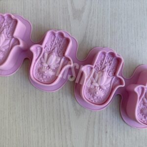 MOLDE DE SILICONA MANO DE FATIMA 4 UNIDADES