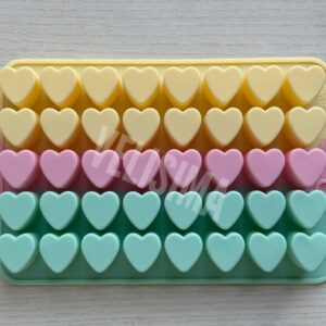 MOLDE DE SILICONA PLANCHA CORAZON XL