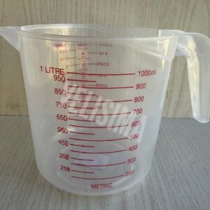 JARRA MEDIDORA DE PLASTICO X 1LT
