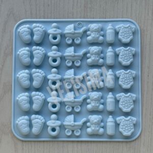 MOLDE DE SILICONA PLANCHA MINI BABY