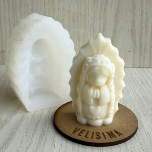 MOLDE DE SILICONA VIRGEN N°1