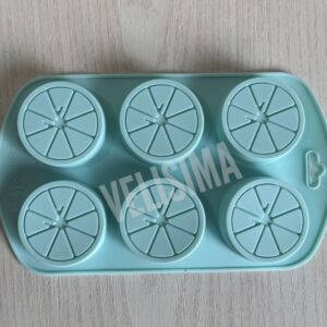 MOLDE DE SILICONA LIMON X 6