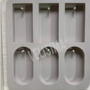 MOLDE DE SILICONA PLANCHA PERFUMERO MIXTO X 6