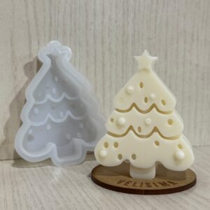 MOLDE DE SILICONA ARBOL DE NAVIDAD POR UNIDAD